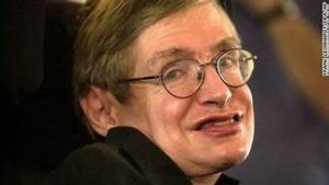 Stephen Hawking via Inger Noren, 13 oktober, 2020