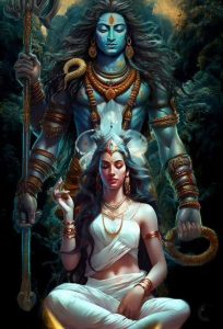 LORD SHIVA – A MOMENT OF REFLECTION BEFORE TRANSFORMATION, April 7th, 2024